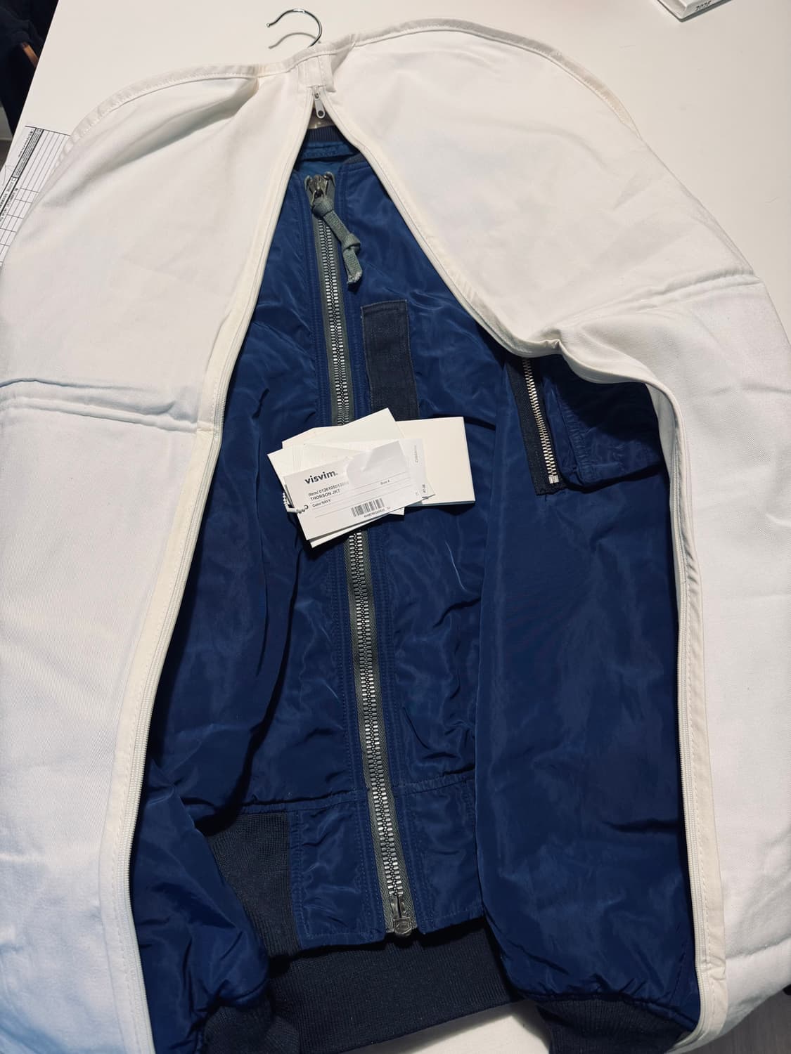 비즈빔 26ss 토르손 네이비 4사이즈 상품이미지3