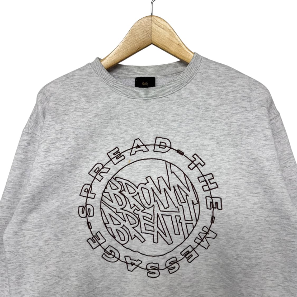 브라운브레스 로고 맨투맨 상품이미지2