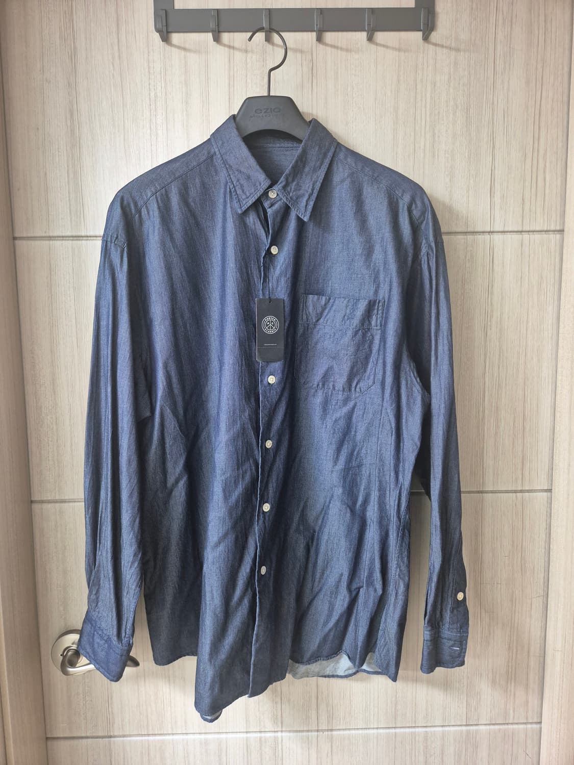porter classic light denim shirt 상품이미지2
