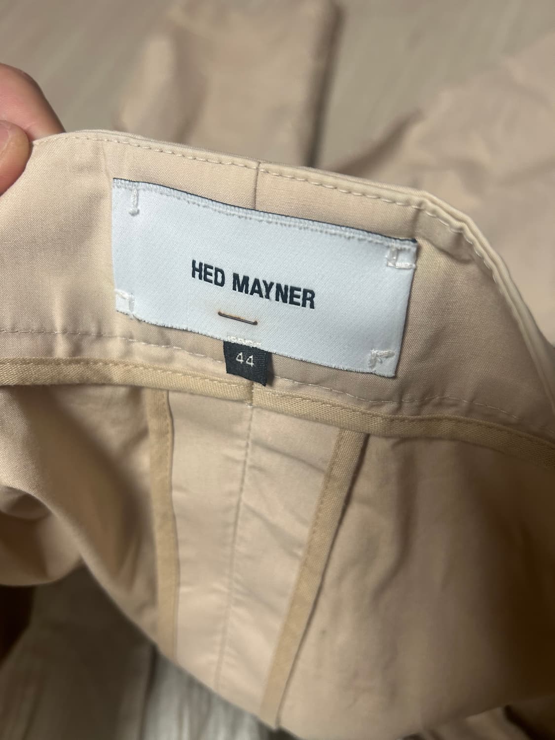 헤드메이너 4플리츠 팬츠 M사이즈 팝니다. 상품이미지3