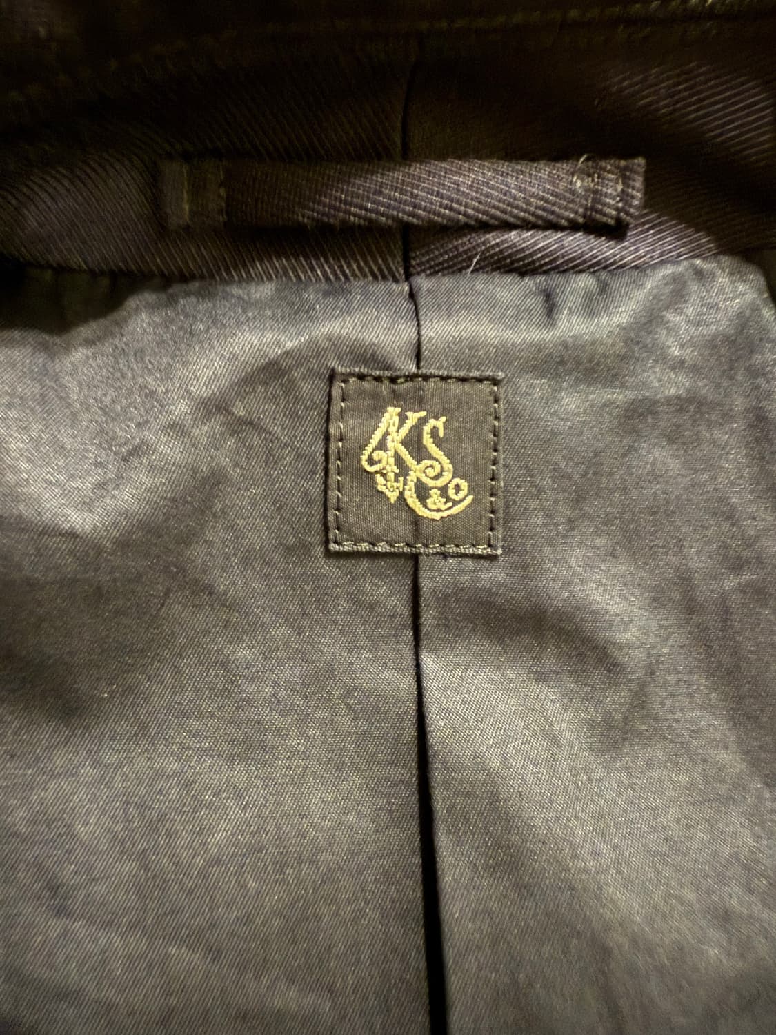 21FW 캡틴 선샤인 워커 코트 네이비 38 상품이미지5