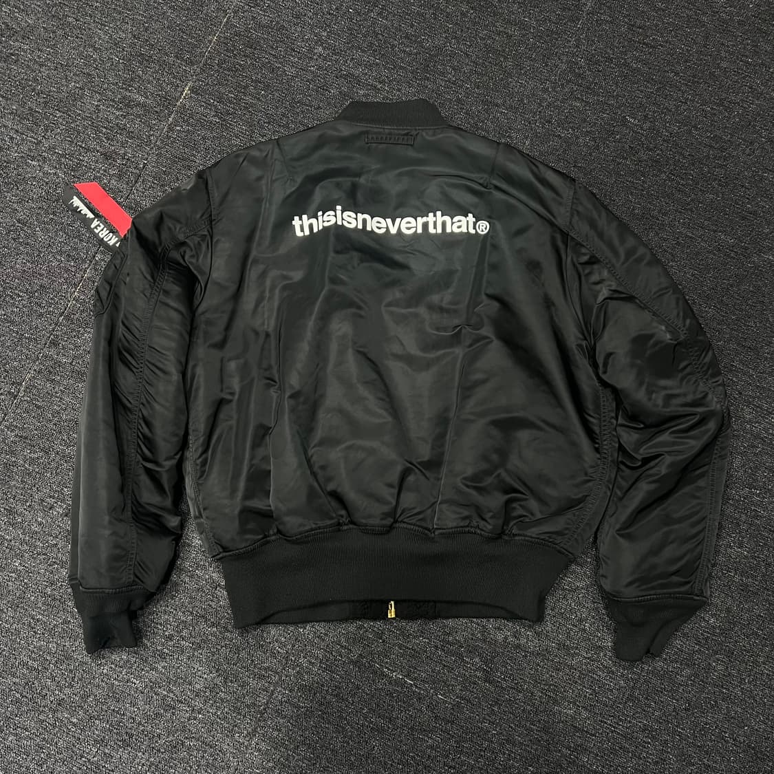 알파인더스트리 x 디네댓 콜라보 리버시블 ma-1  상품이미지3