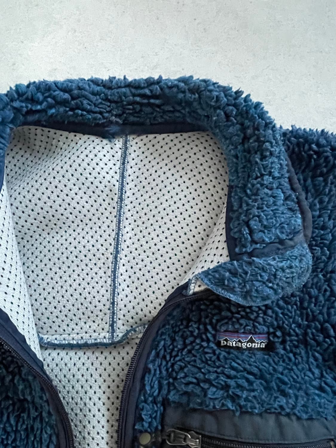[L] 파타고니아 빈티지 딥파일 블루 상품이미지3