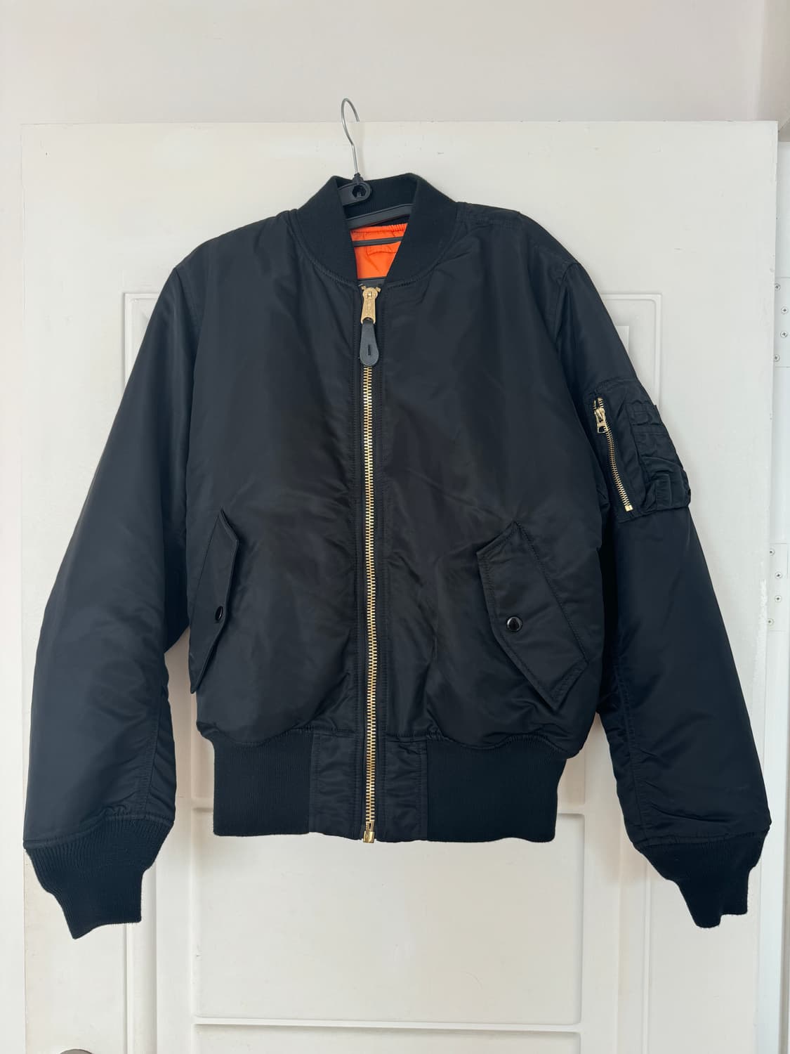 알파인더스트리 리버시블 항공점퍼 S 상품이미지1