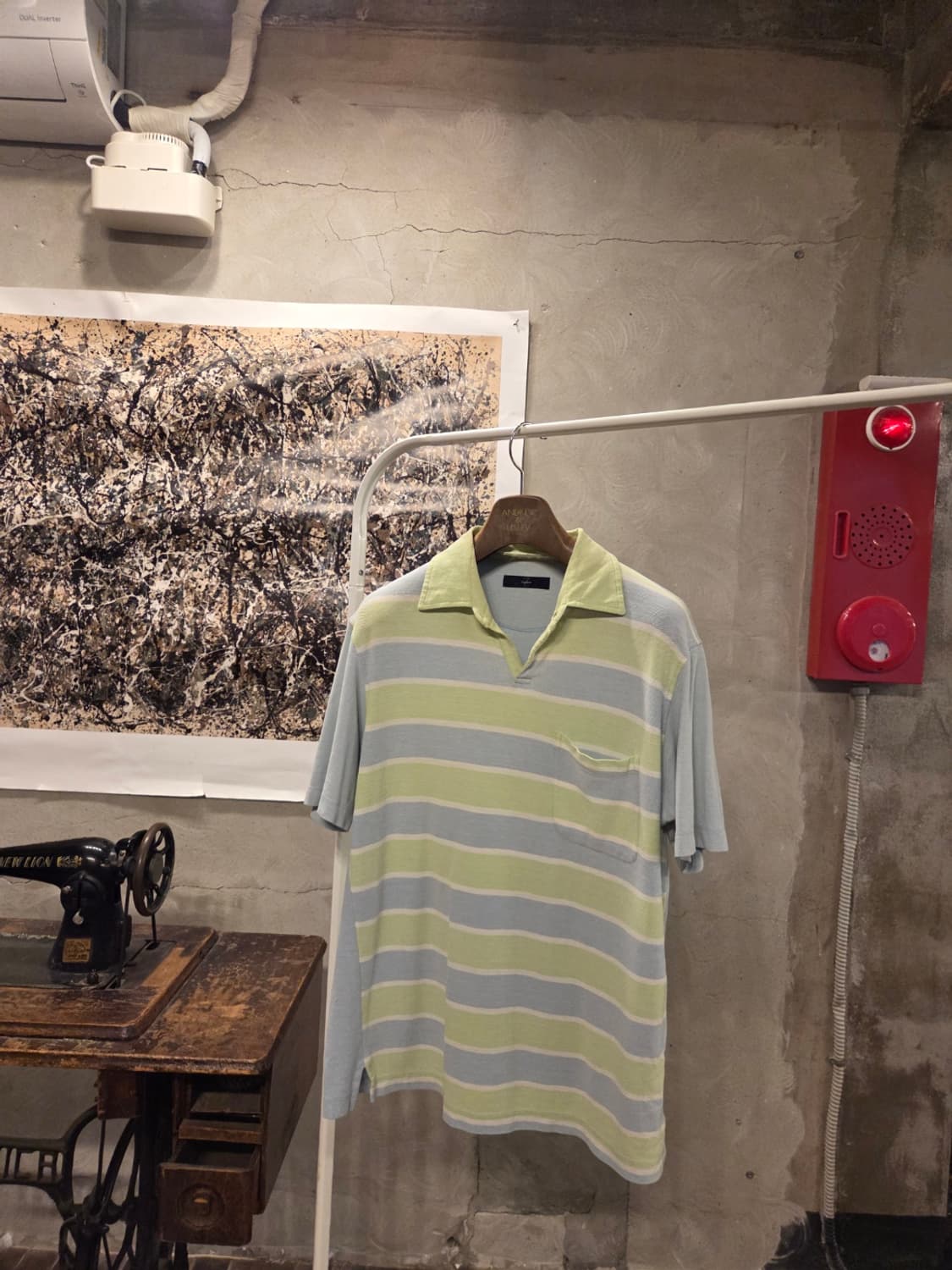 에르메네질도 제냐 스포츠 오픈칼라넥 티셔츠  상품이미지8