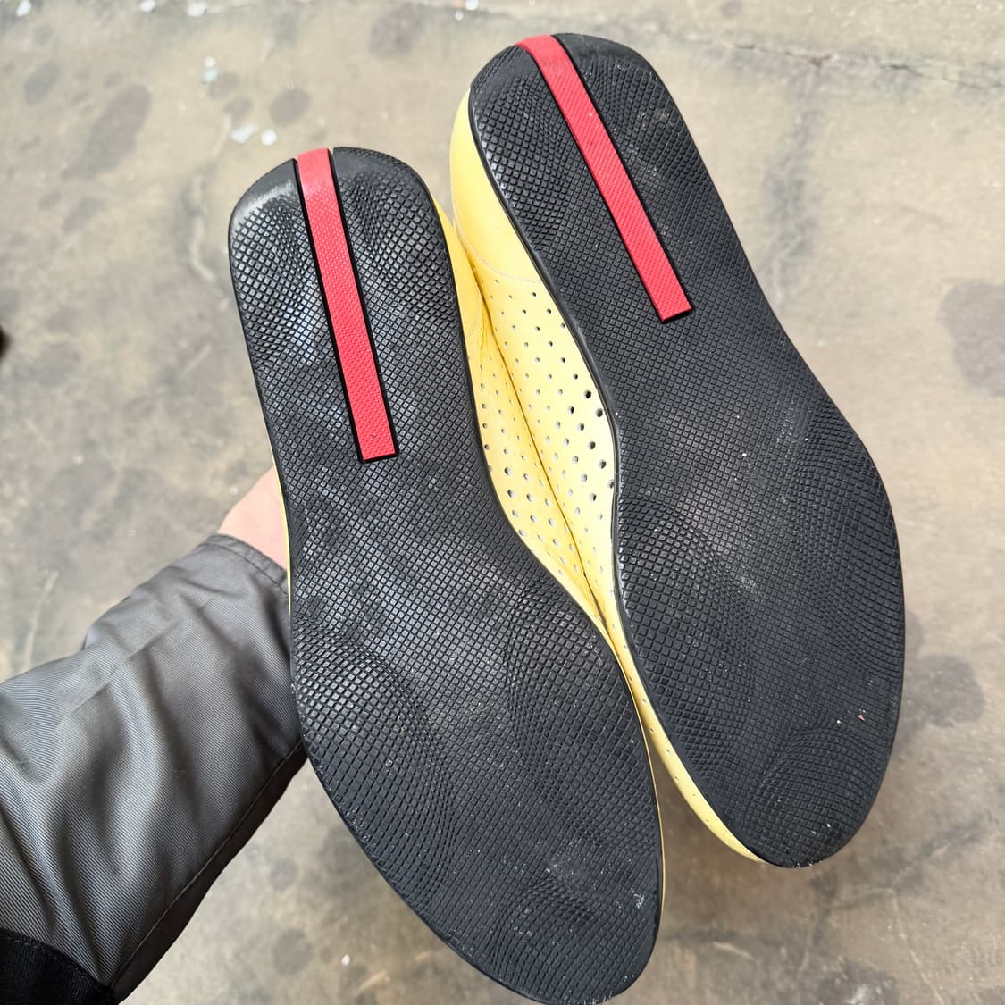 프라다 스포츠 페이던트 크림 스니커즈  상품이미지5