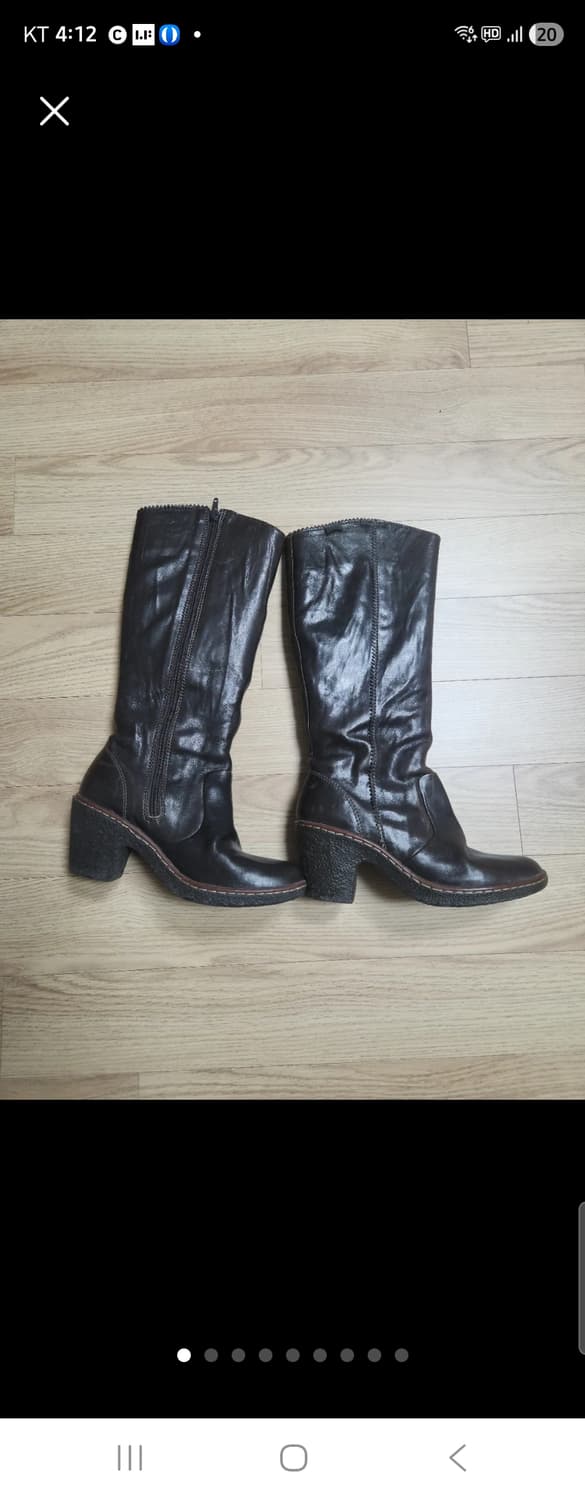 캠퍼 가죽 롱부츠 상품이미지4