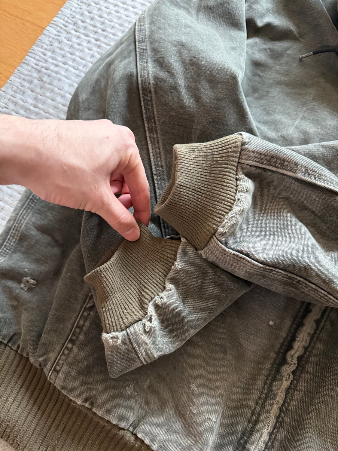 [XL] 칼하트 j130 샌드스톤 덕 액티브 자켓 상품이미지6