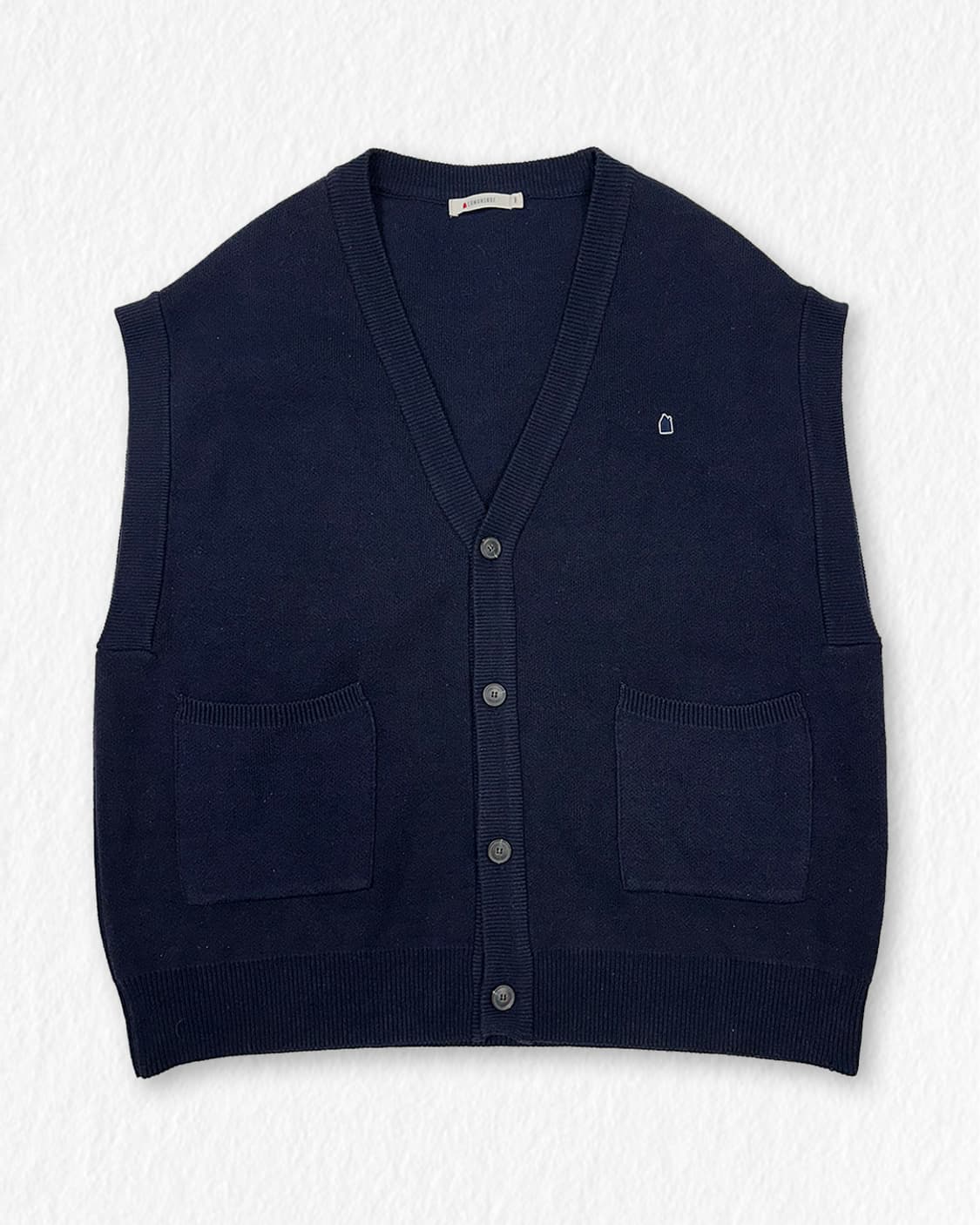 꼬모니노즈 니트 조끼 상품이미지1