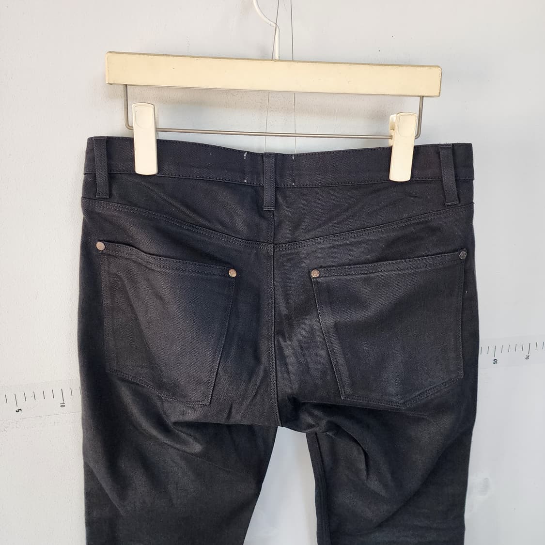 아크네 스튜디오 블랙 데님 팬츠 상품이미지4