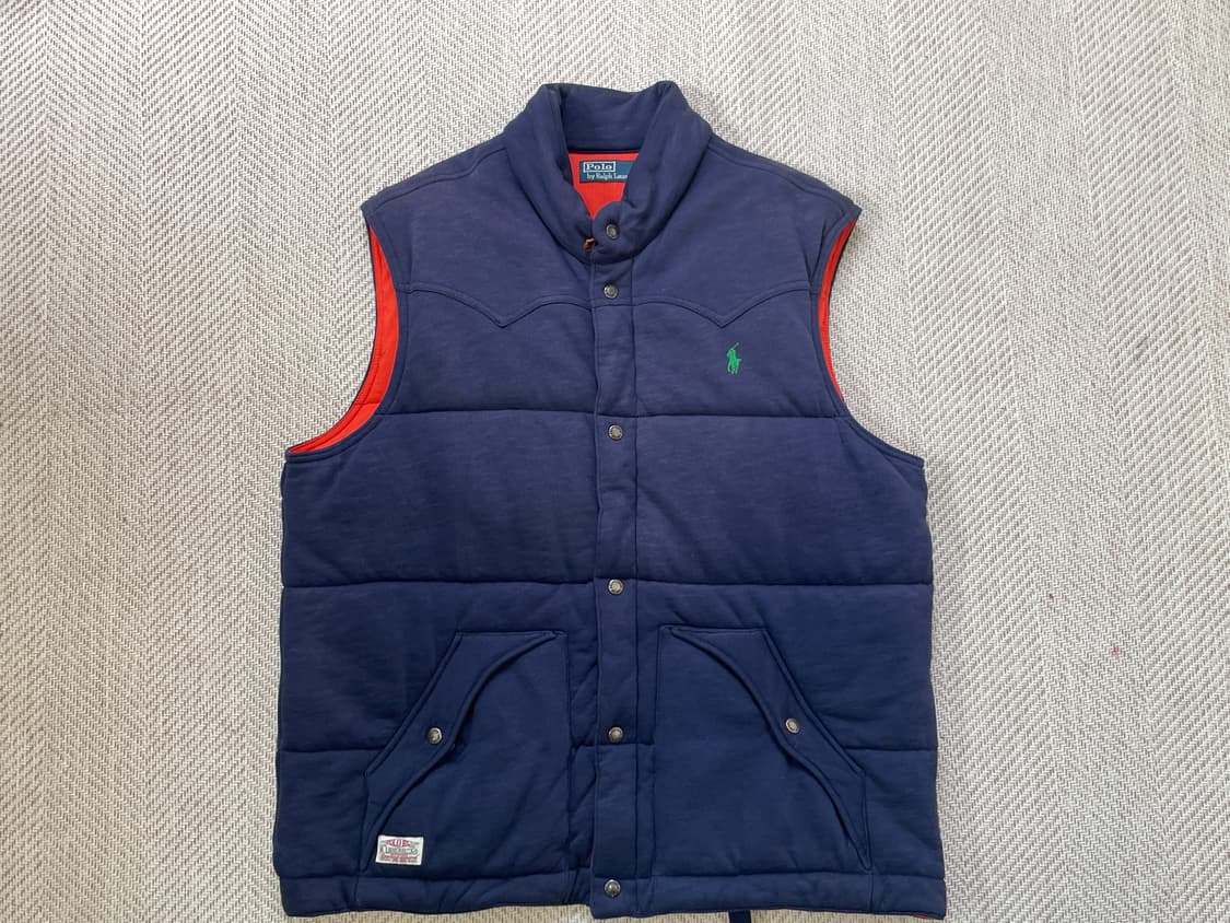 폴로 랄프로렌 퀼티드 코튼 웨스턴 네이비 베스트 상품이미지1