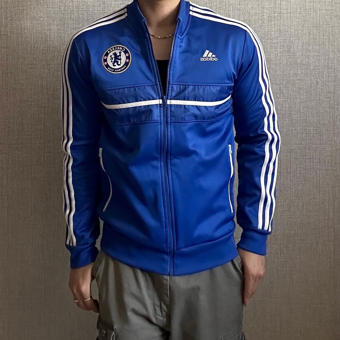 아디다스 13-14 첼시 블루 트랙탑 져지 100 상품이미지1