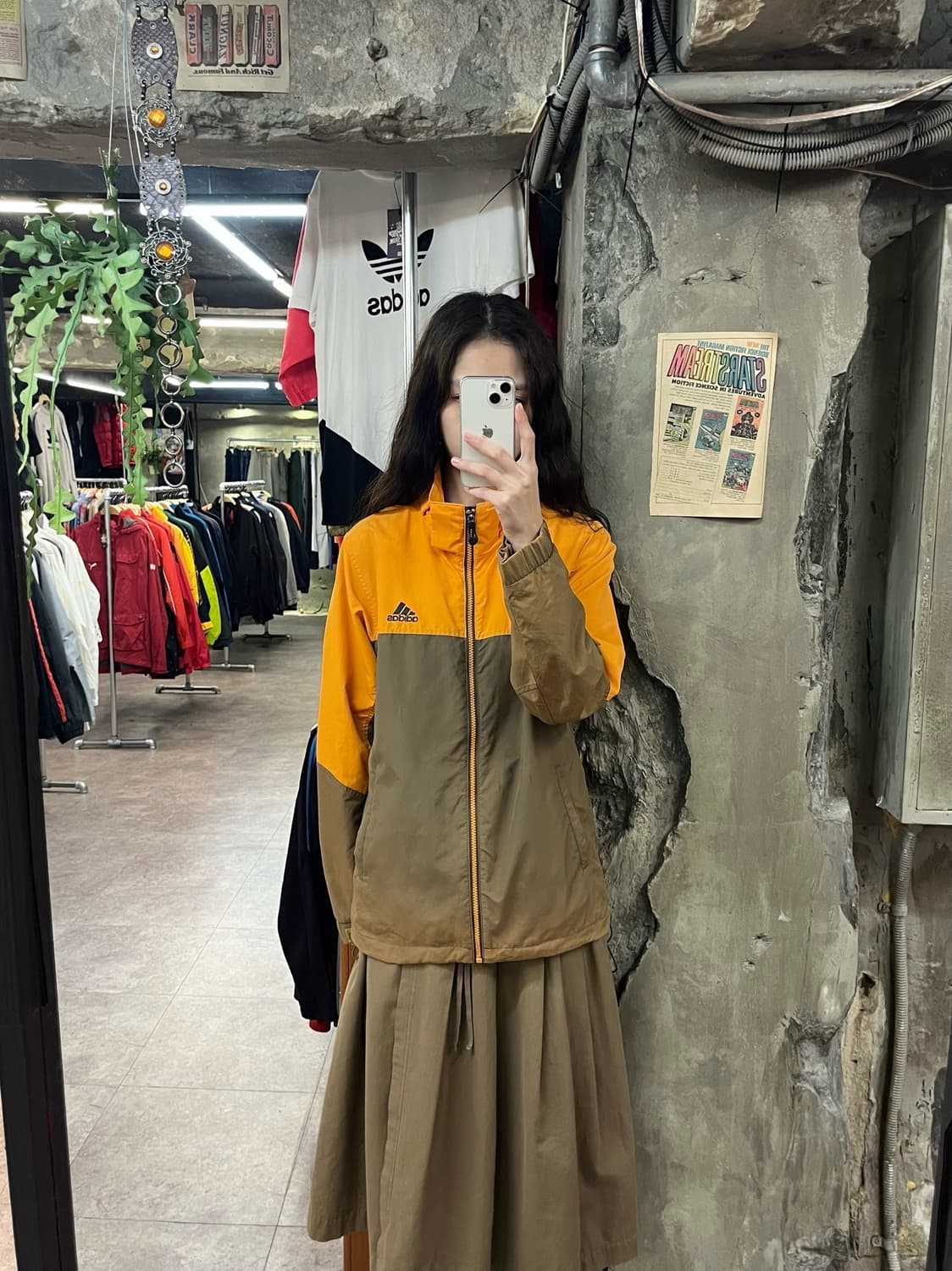 아디다스 바람막이 오렌지 90 #csz1738 상품이미지2