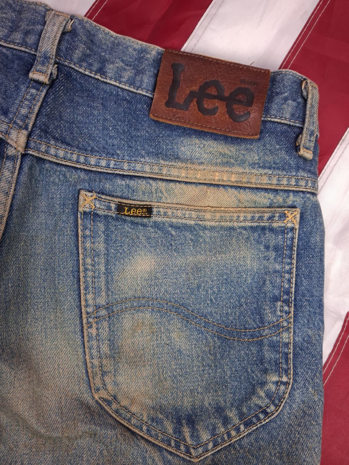 오리지날 90's 일본판 LEE 데님진 상품이미지2