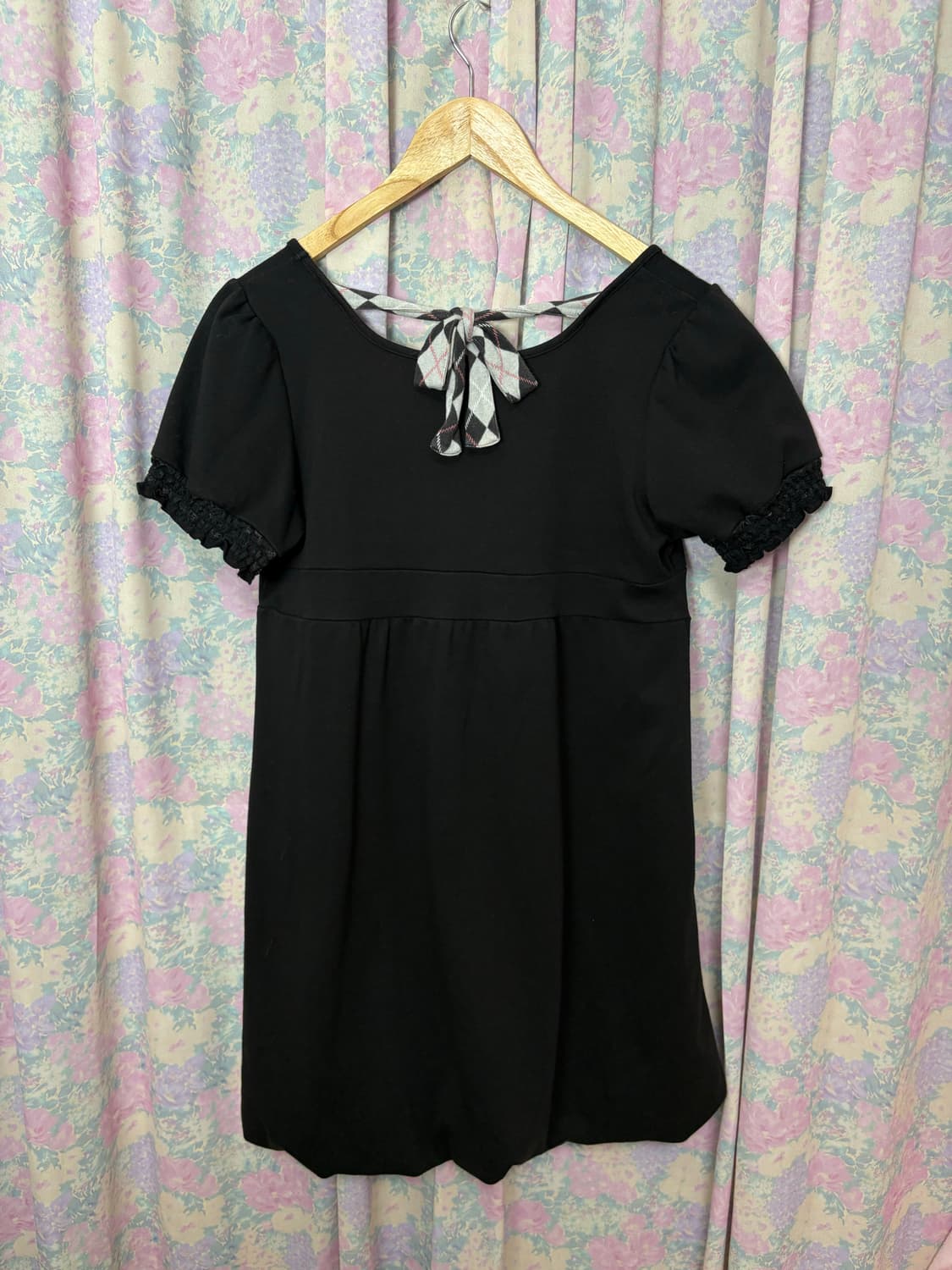 이스트보이 블랙 퍼프 반소매 원피스 상품이미지9