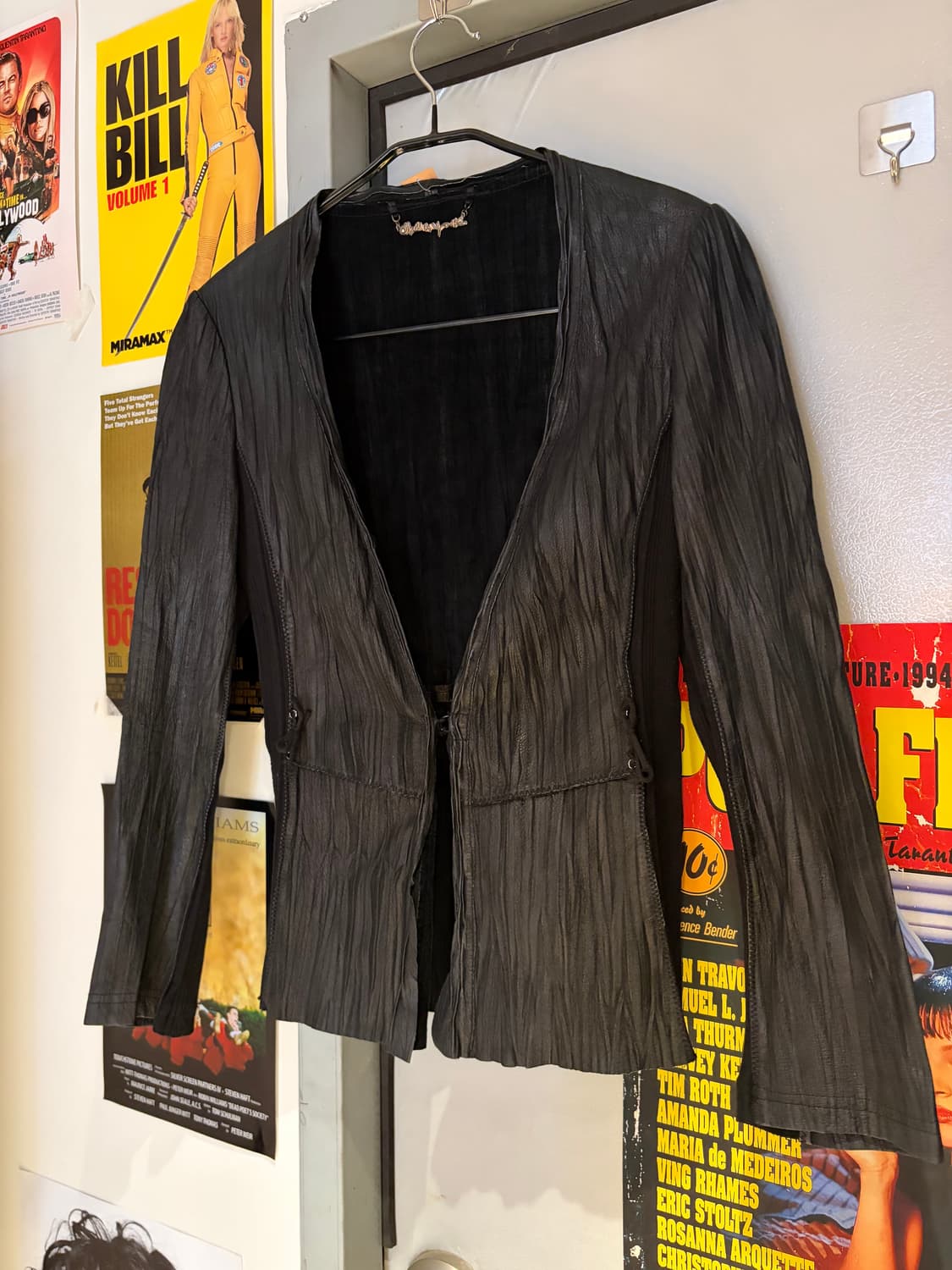 오브제 플리츠 가디건자켓 상품이미지1