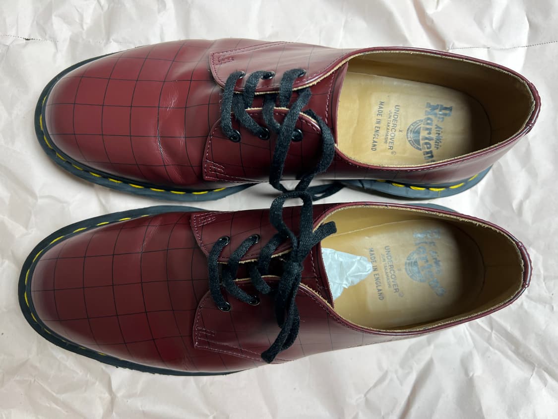 닥터마틴 언더커버 1461 체리레드 uk9 상품이미지1