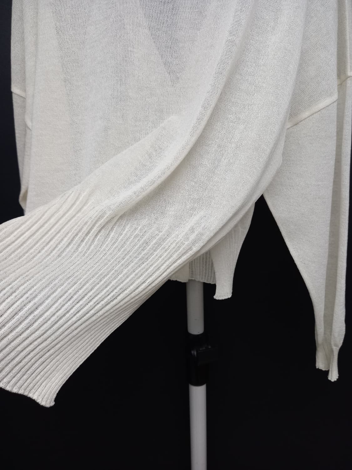 새 에고이스트 춘하추 폴리 언발 가디건 F 33-77 상품이미지6