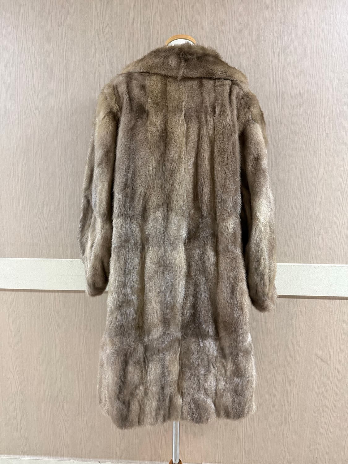 풀스킨 롱 밍크코트 상품이미지2