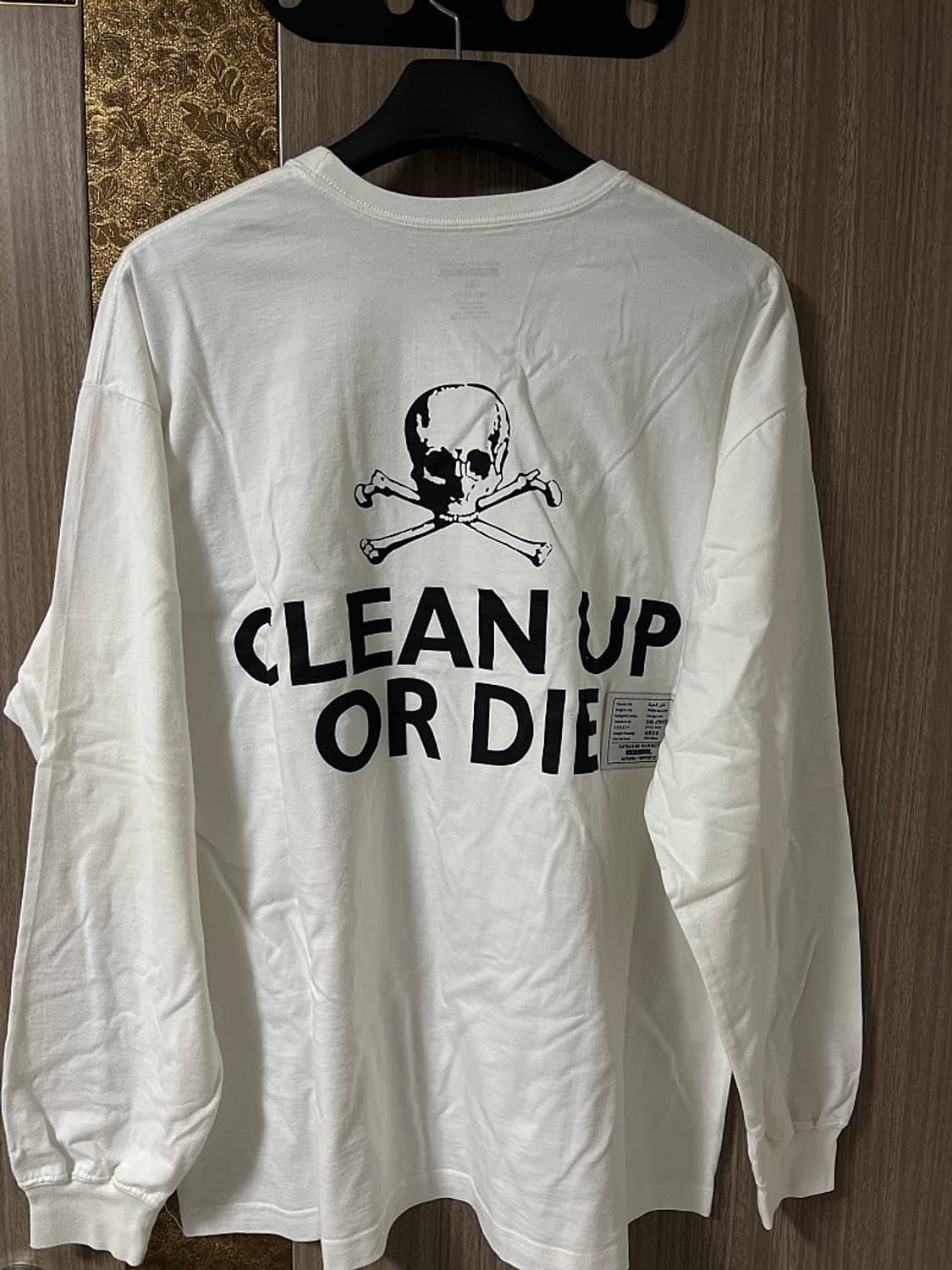 네이버후드 Katherine Hamnett 클린업 롱슬리브 화이트 XL 상품이미지5