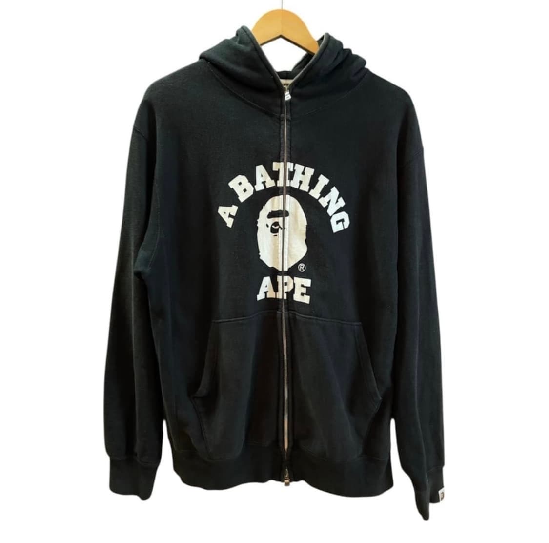 베이프og컬리지 풀후드집업 L 상품이미지1