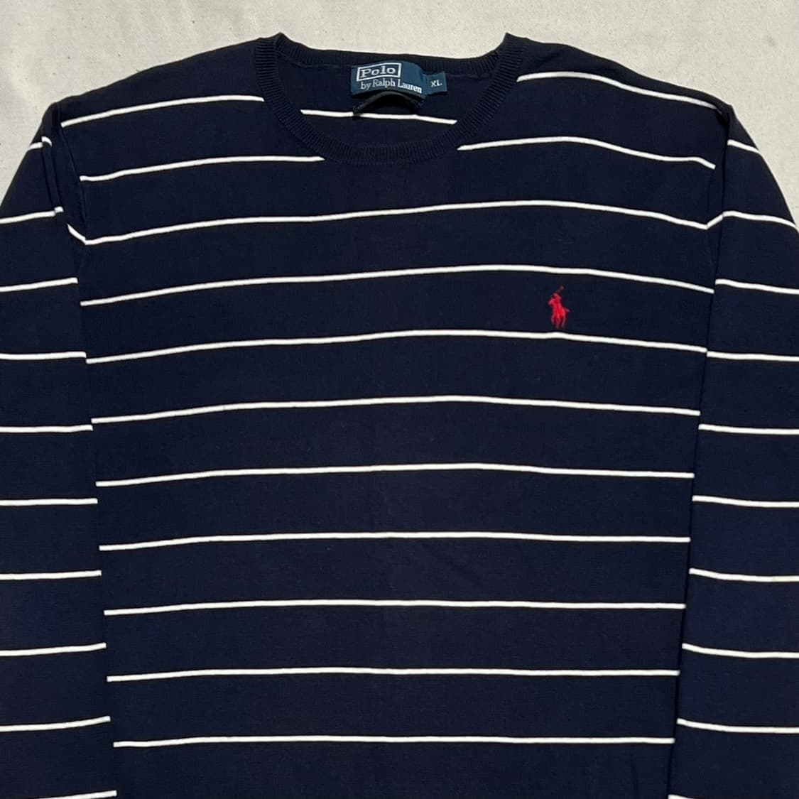 XL 폴로랄프로렌 스트라이프 피마 코튼 니트 상품이미지1