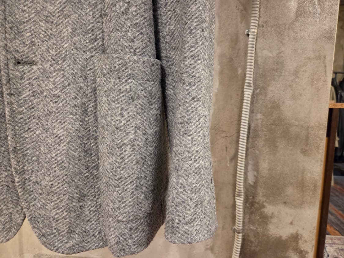 이탈리아 클래식 브랜드 프라디 트위드자켓 상품이미지4