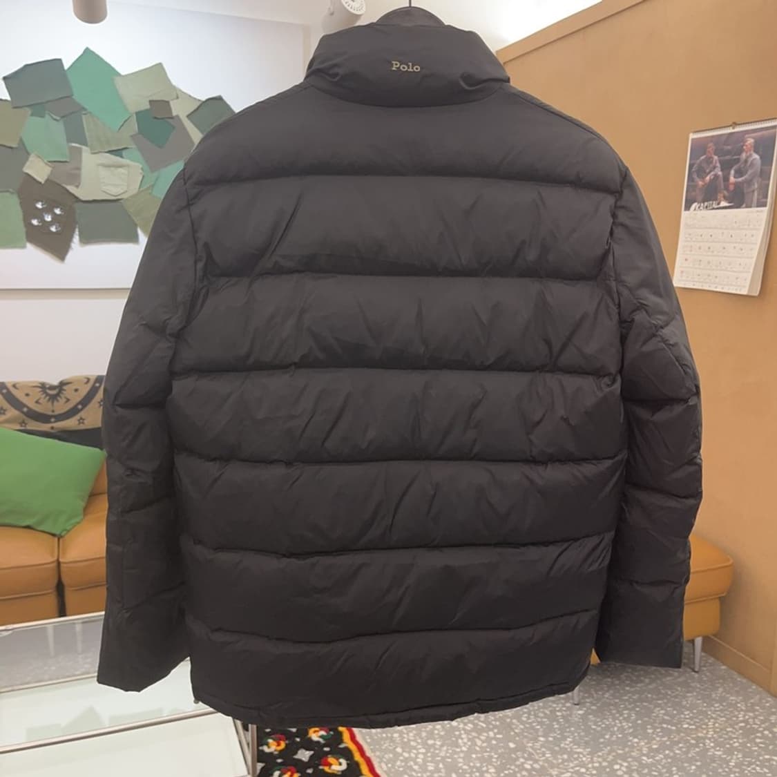 폴로 랄프로렌 빈티지 모던 시크블랙 푸퍼 다운 패딩 XXL C08540 상품이미지4