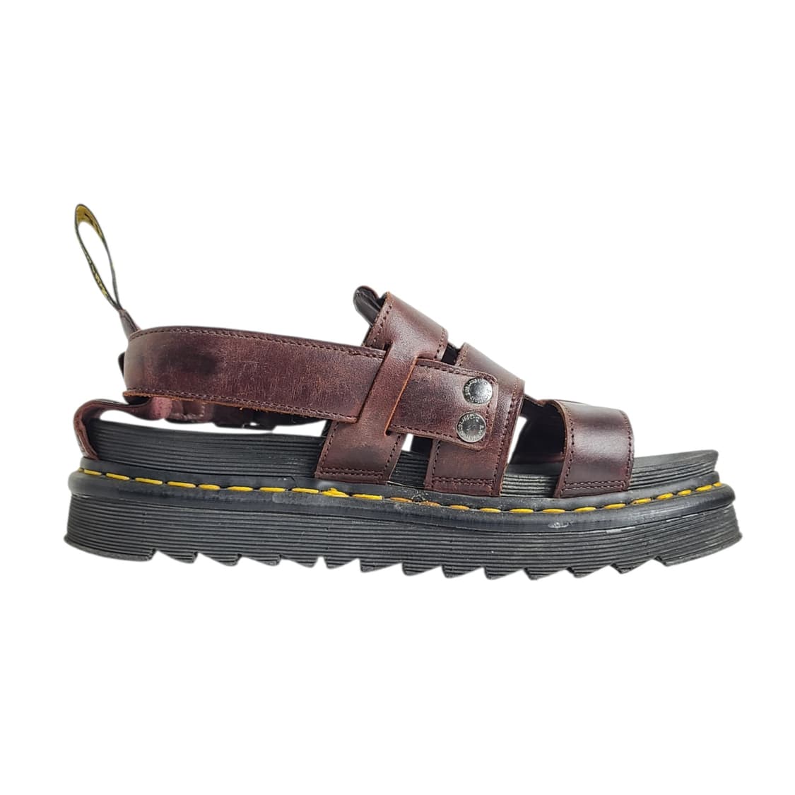 270-275) Dr.martens 닥터마틴 테리 스트랩 샌들 브라운 상품이미지4
