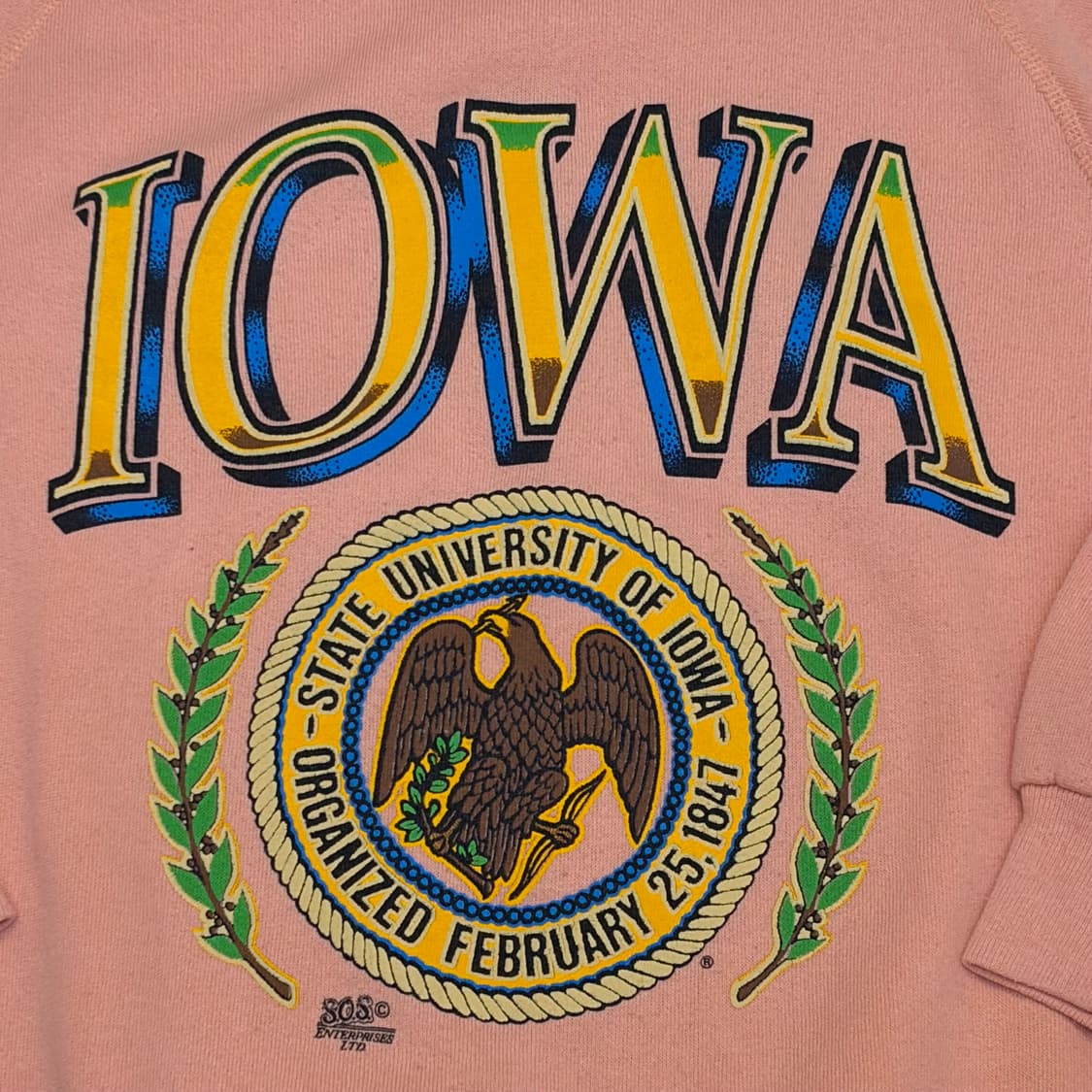 90s Made in USA 미국 빈티지 Lee IOWA 맨투맨 상품이미지4