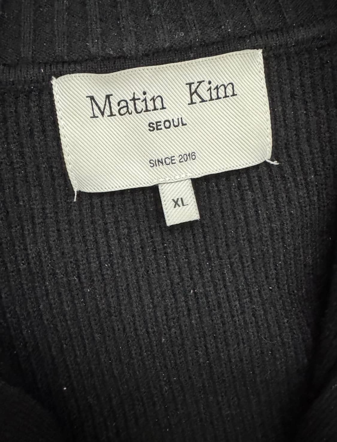Matin Kim 니트집업 상품이미지2