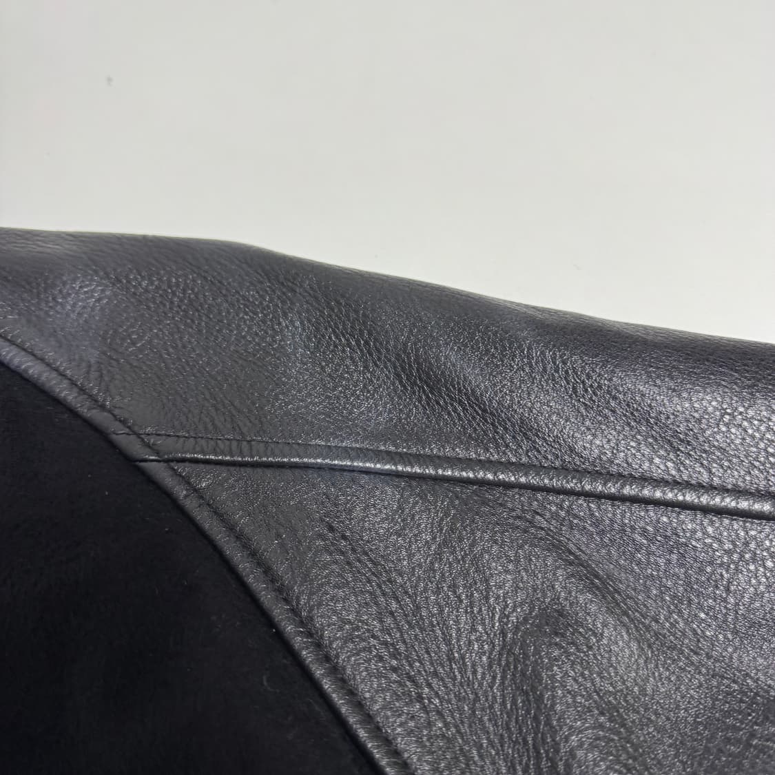 리타 LEATA 레더스타디움 바시티 자켓 M 상품이미지7