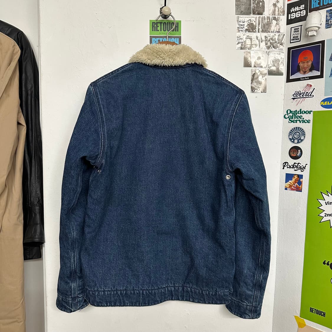 아페쎄 x  칼하트 셰르파 데님자켓 상품이미지6