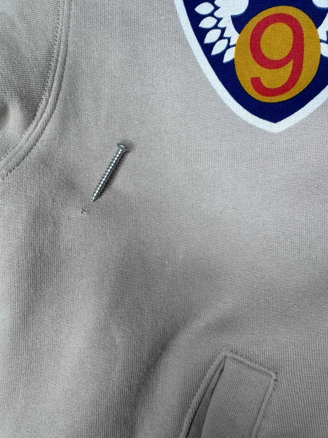 빈티지 테드컴퍼니 레드데빌 에어포스 후드집업 40 상품이미지7