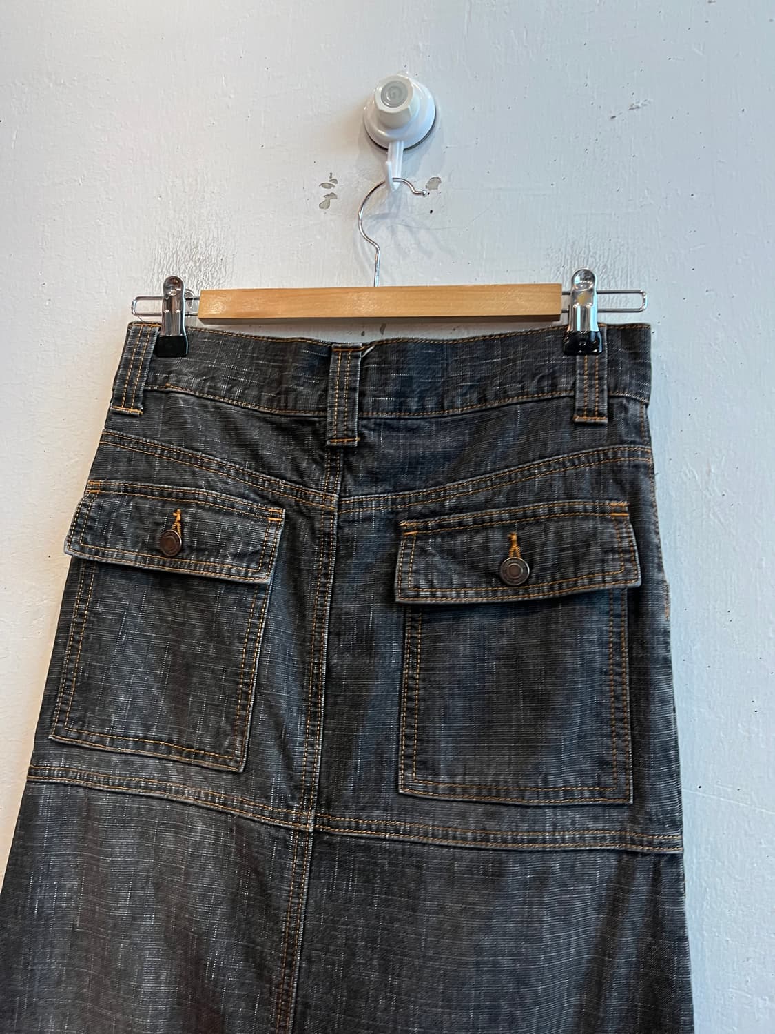 LA VIA DEL 포켓 데님 롱스커트 상품이미지4