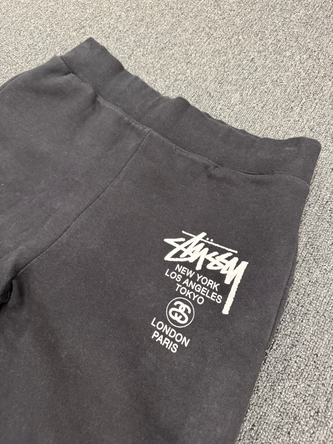 스투시 빈티지 월드투어 스웻조거팬츠 상품이미지2