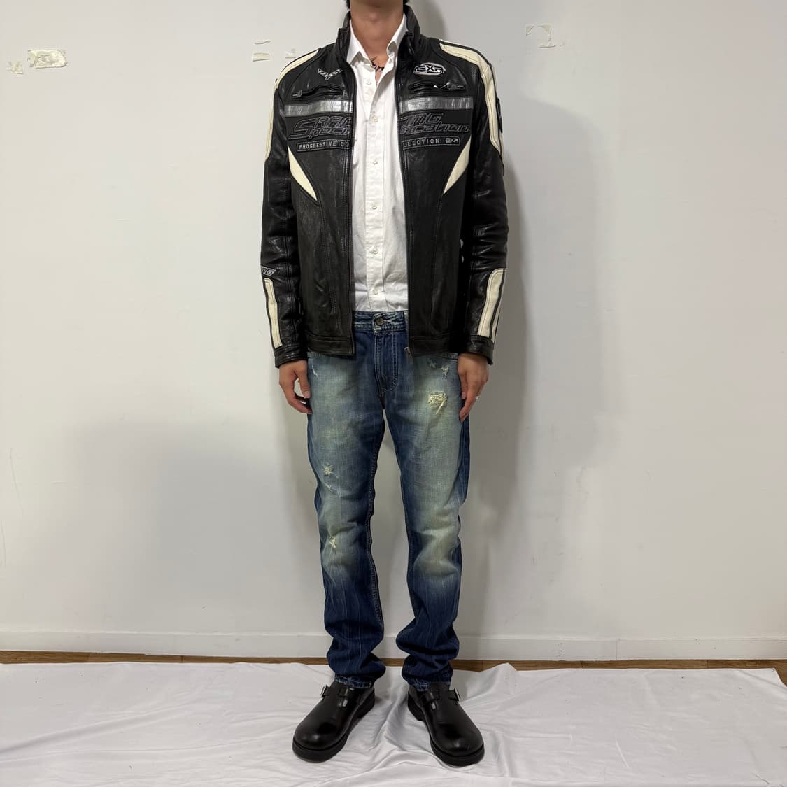 EXR F1 레이싱 레더자켓  상품이미지4