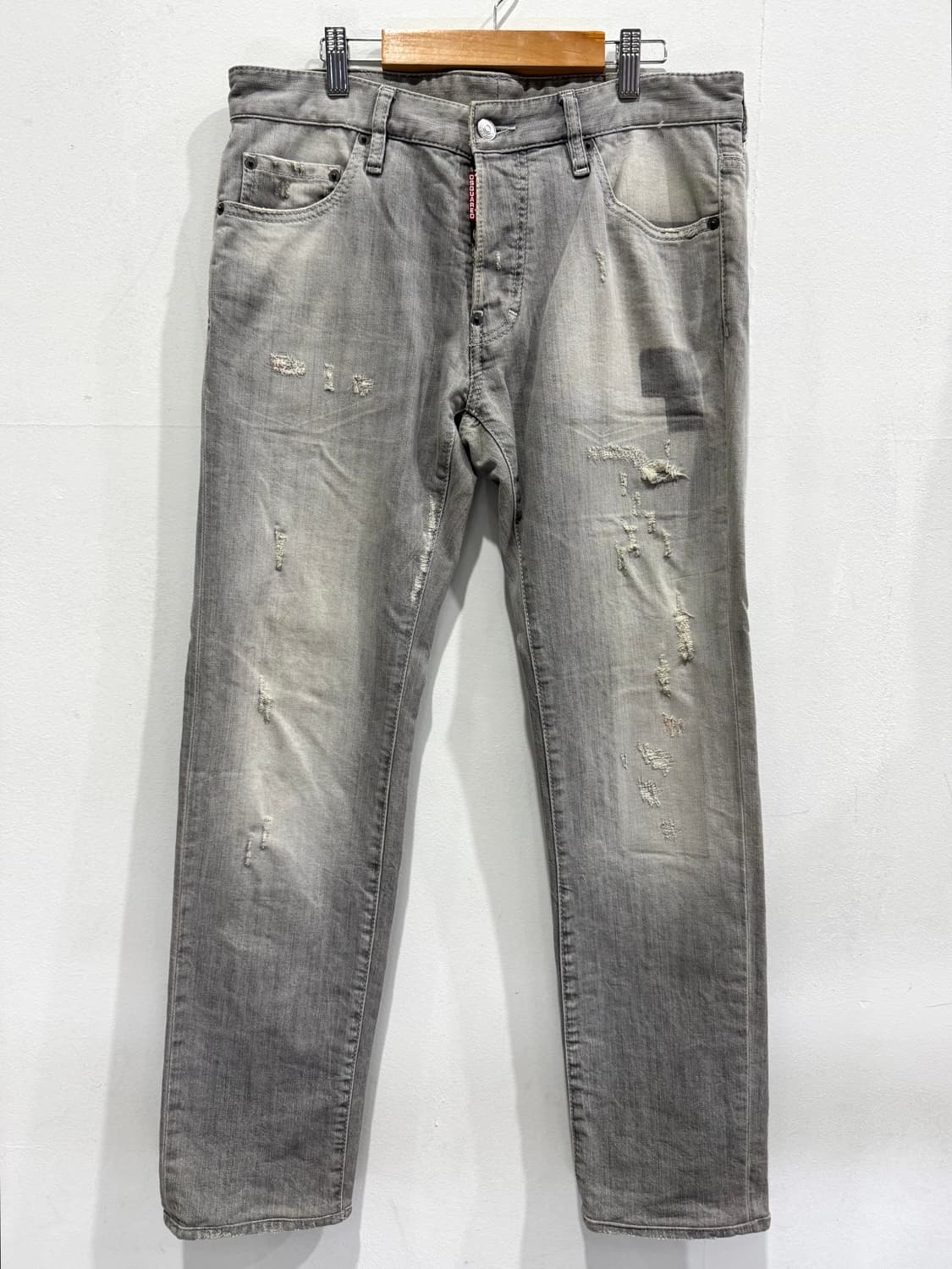 디스퀘어드2 남성 데미지 청바지 48 정품 상품이미지1