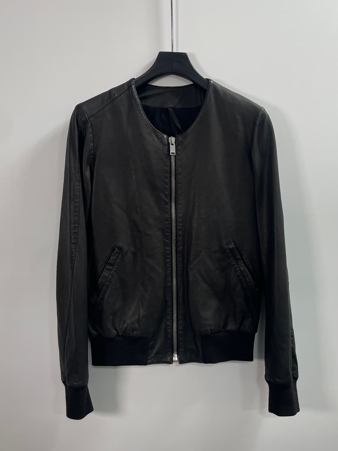 다미드도마 램스킨 레더자켓 (on.660)   상품이미지1