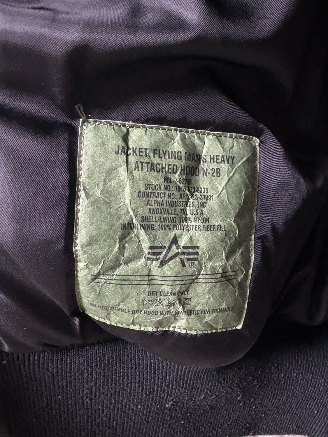 알파인더스트리 N2B 2XL 상품이미지5