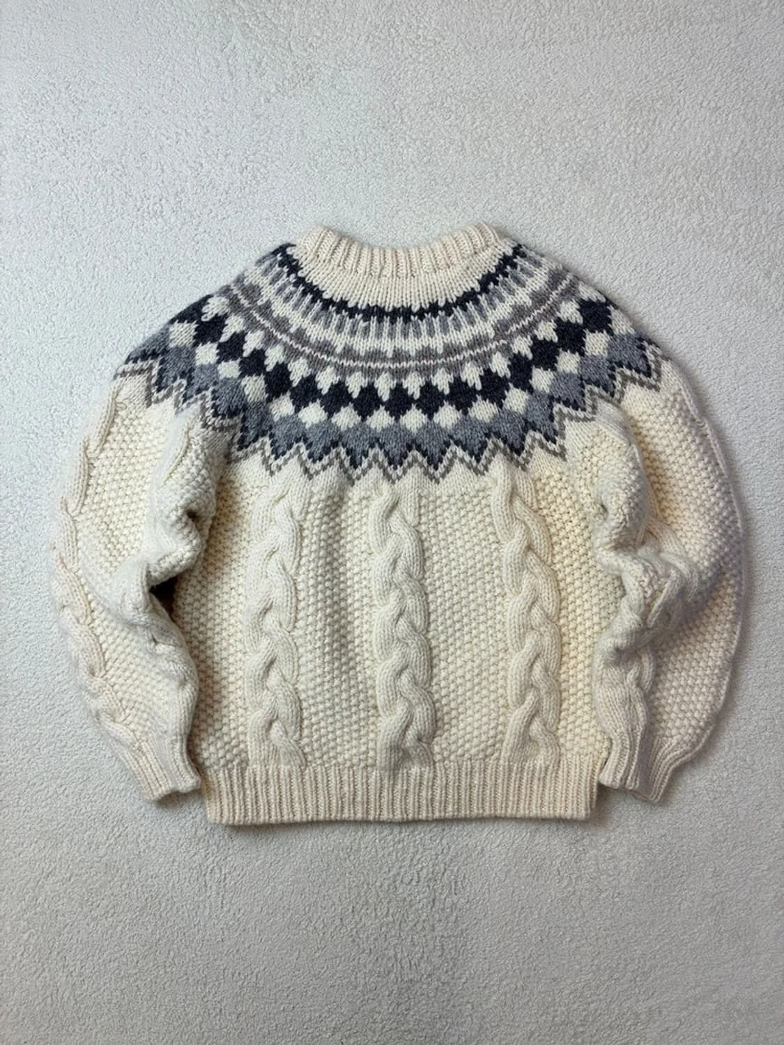 Botany 70's 헤비 뉴울 니트 PN5926 상품이미지5