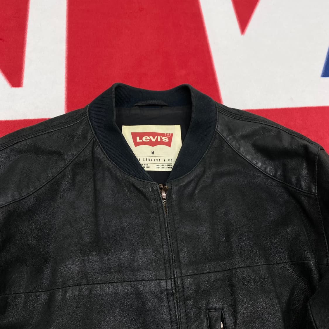 리바이스 염소가죽자켓 M 상품이미지4