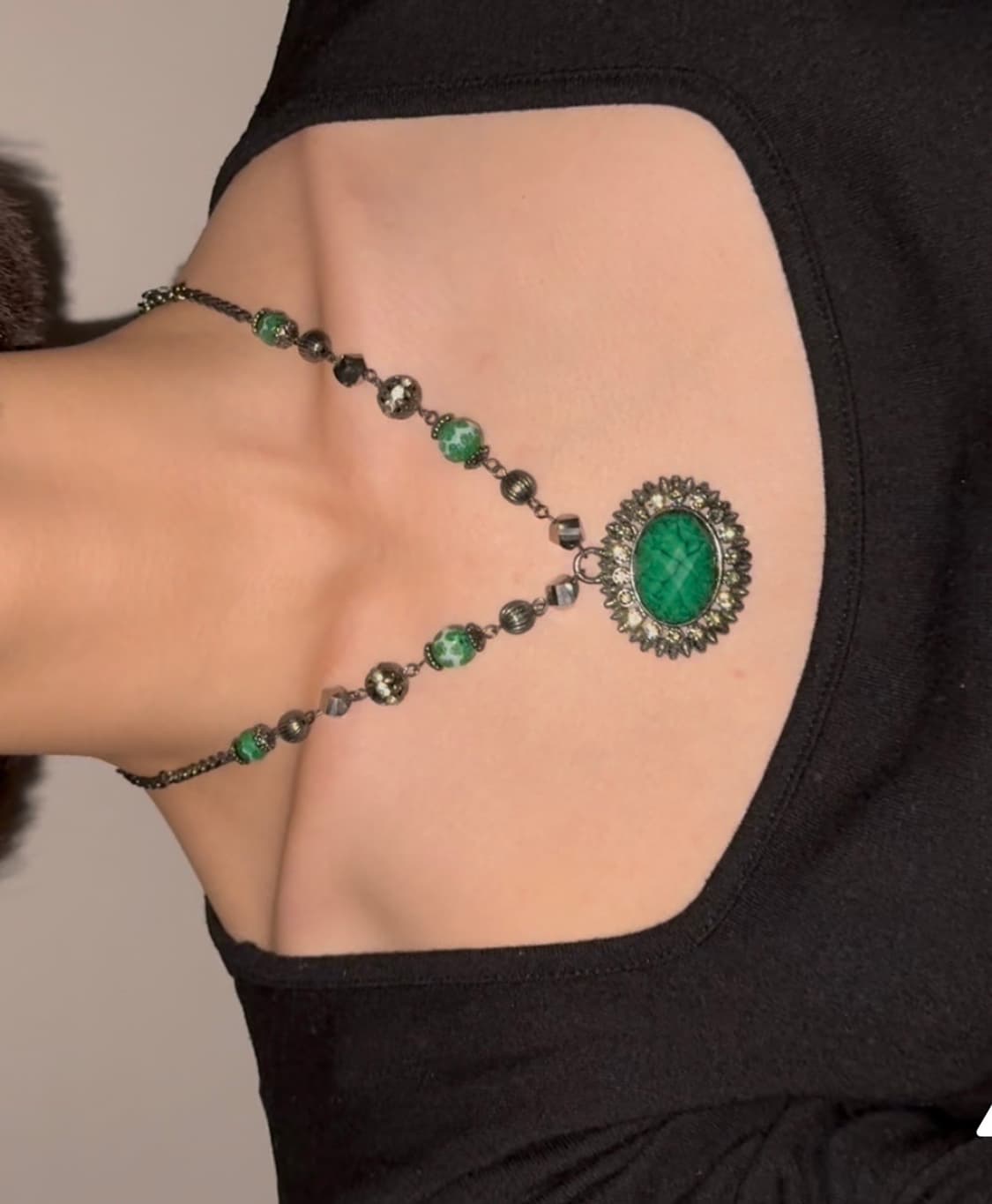 ꧁Green Gem Necklace꧂   상품이미지2