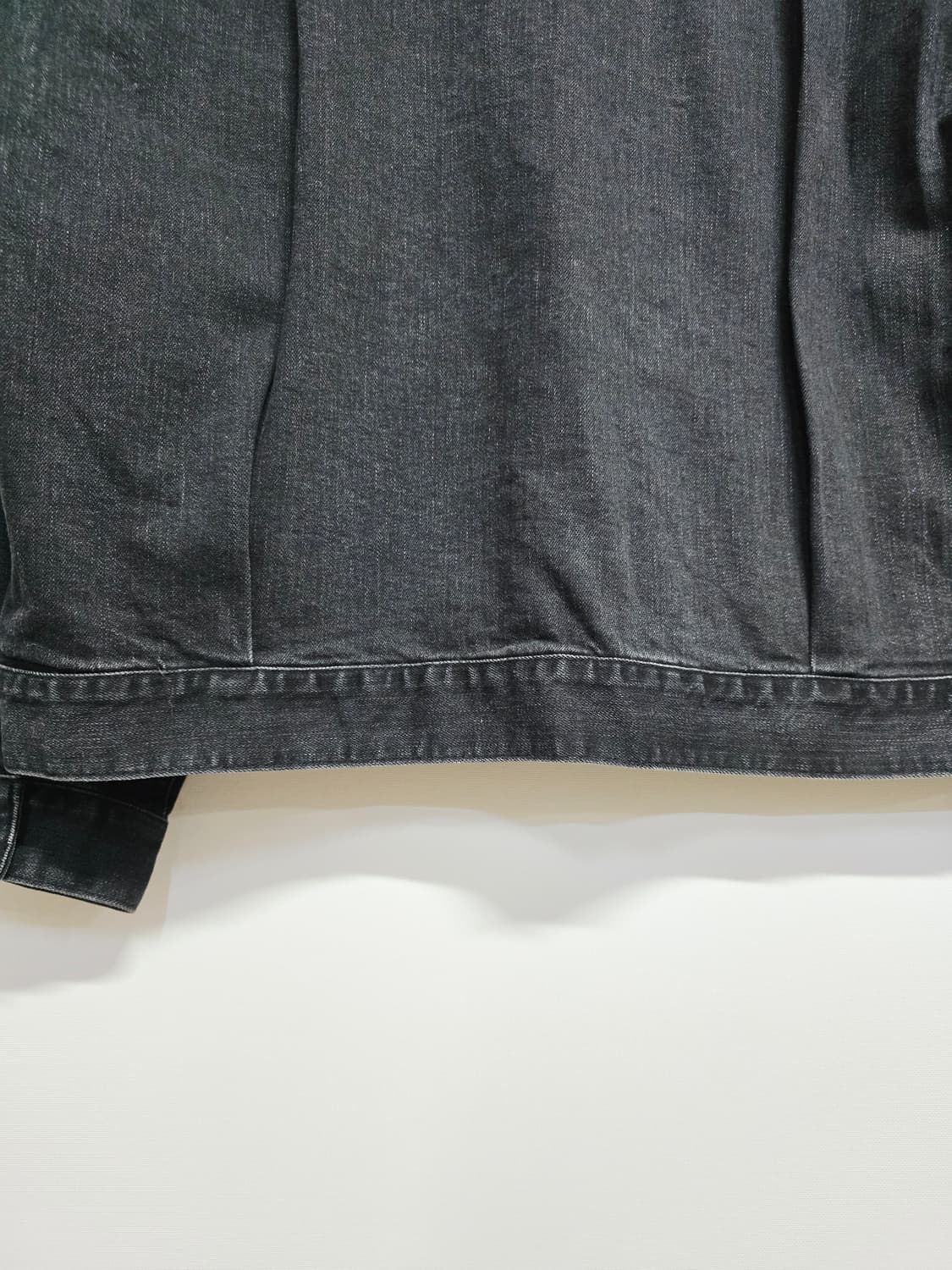 유니클로 블랙 데님 자켓 상품이미지7