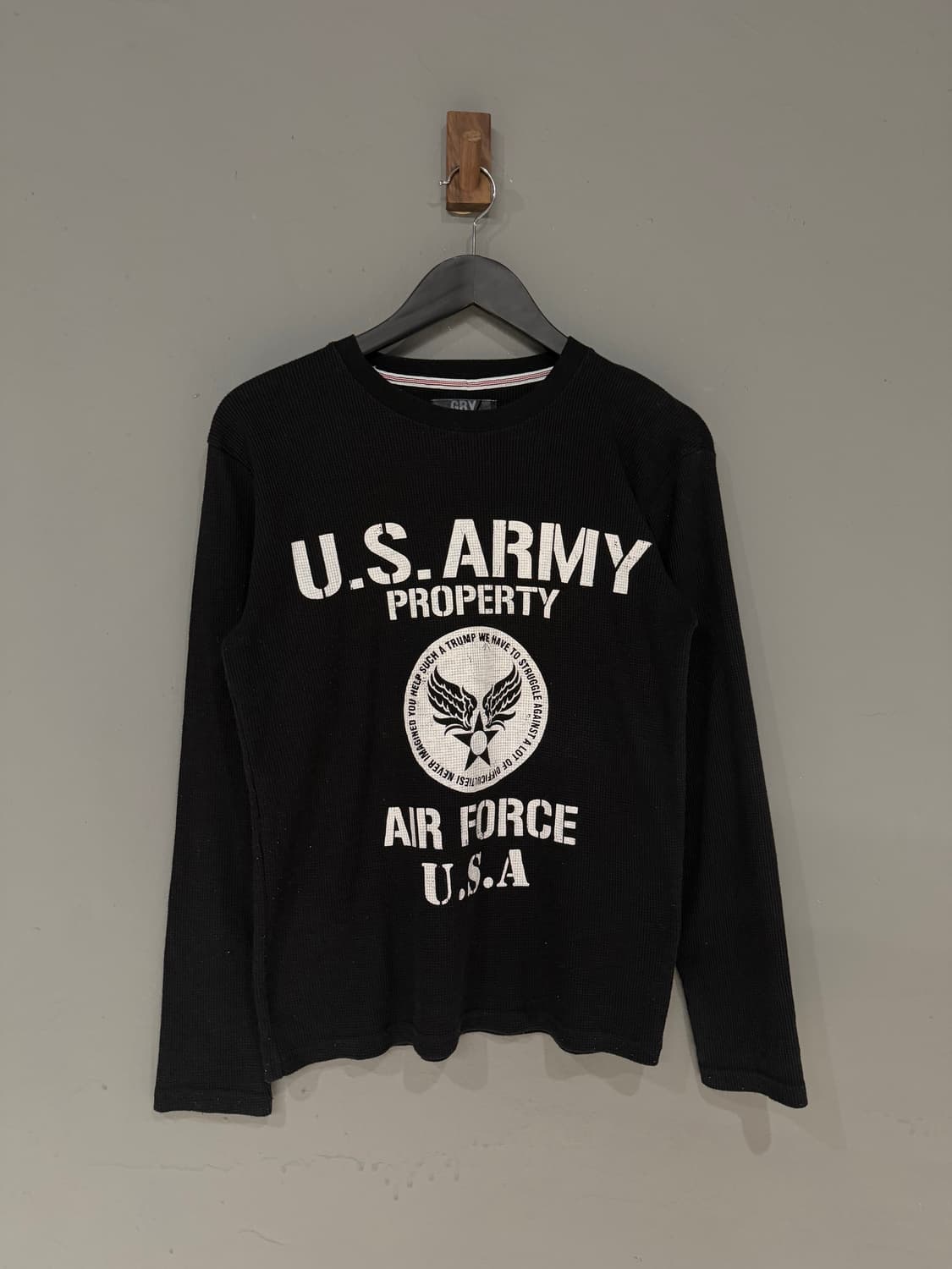 U.S.ARMY lettering waffle long sleeve 상품이미지4