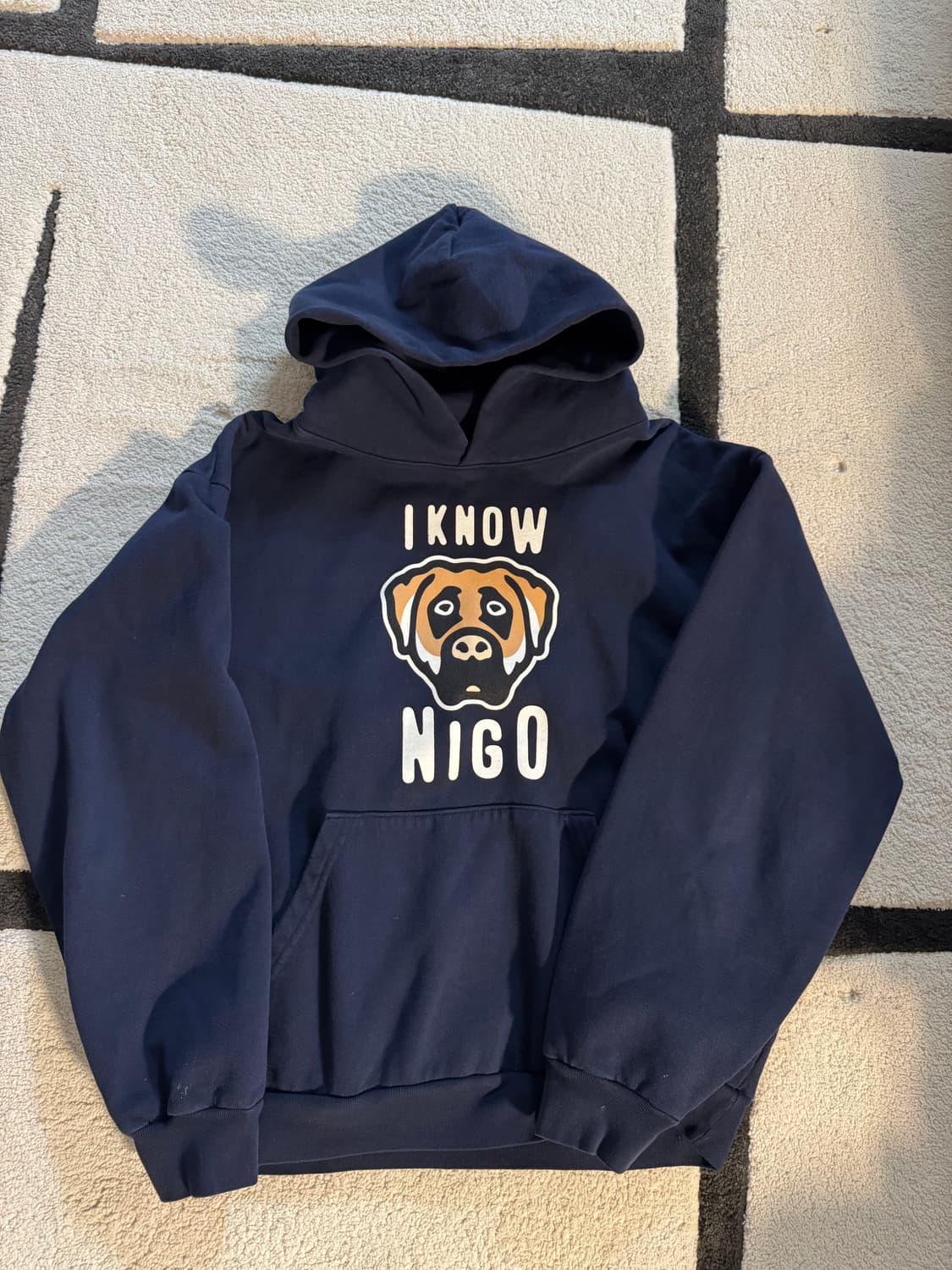 [L] I KNOW NIGO 후디 상품이미지2