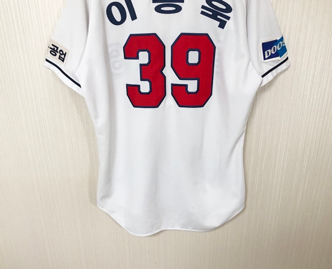KBO 위팬 두산베어스 홈유니폼/져지 100 #39 이종욱 상품이미지10