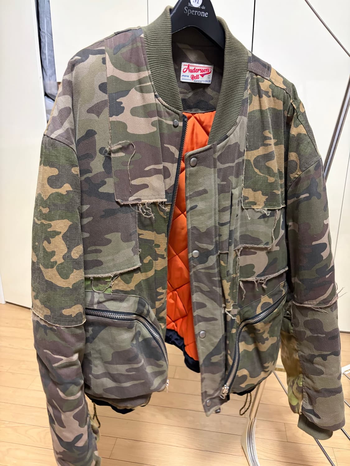 앤더슨벨 카모 봄버 라지 상품이미지1