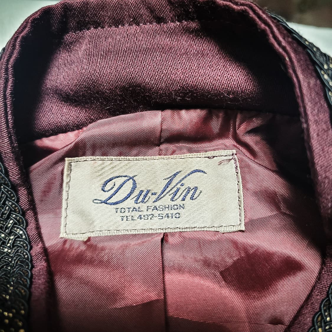 '80s Du-Vin Military Trim Jacket 상품이미지5