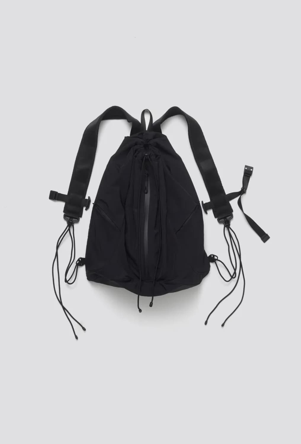 String Backpack Nylon Black (해칭룸)  상품이미지1